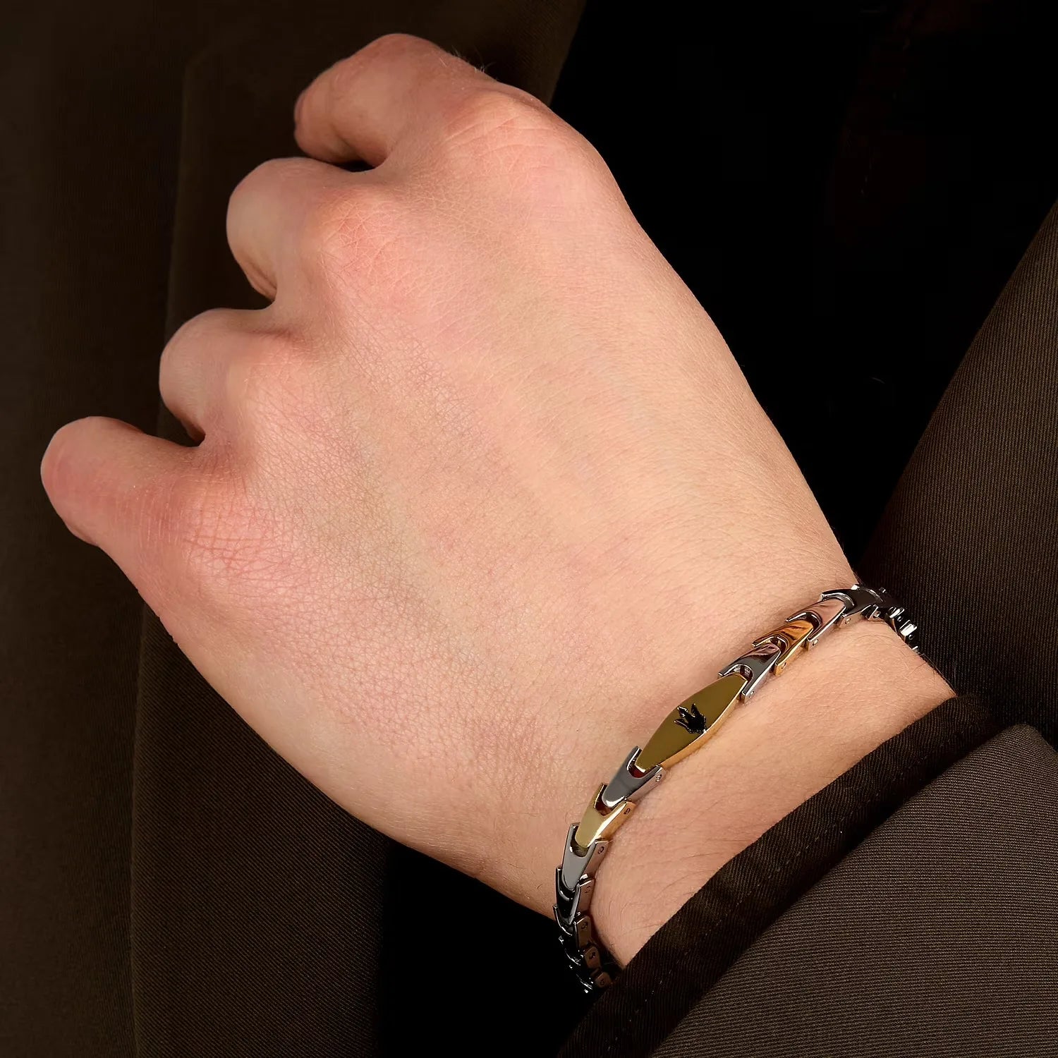 Bracciale Maserati Iconic uomo JM225AVD84