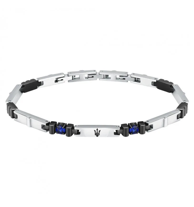 Bracciale Maserati Jewels sapphire uomo JM224AXO04