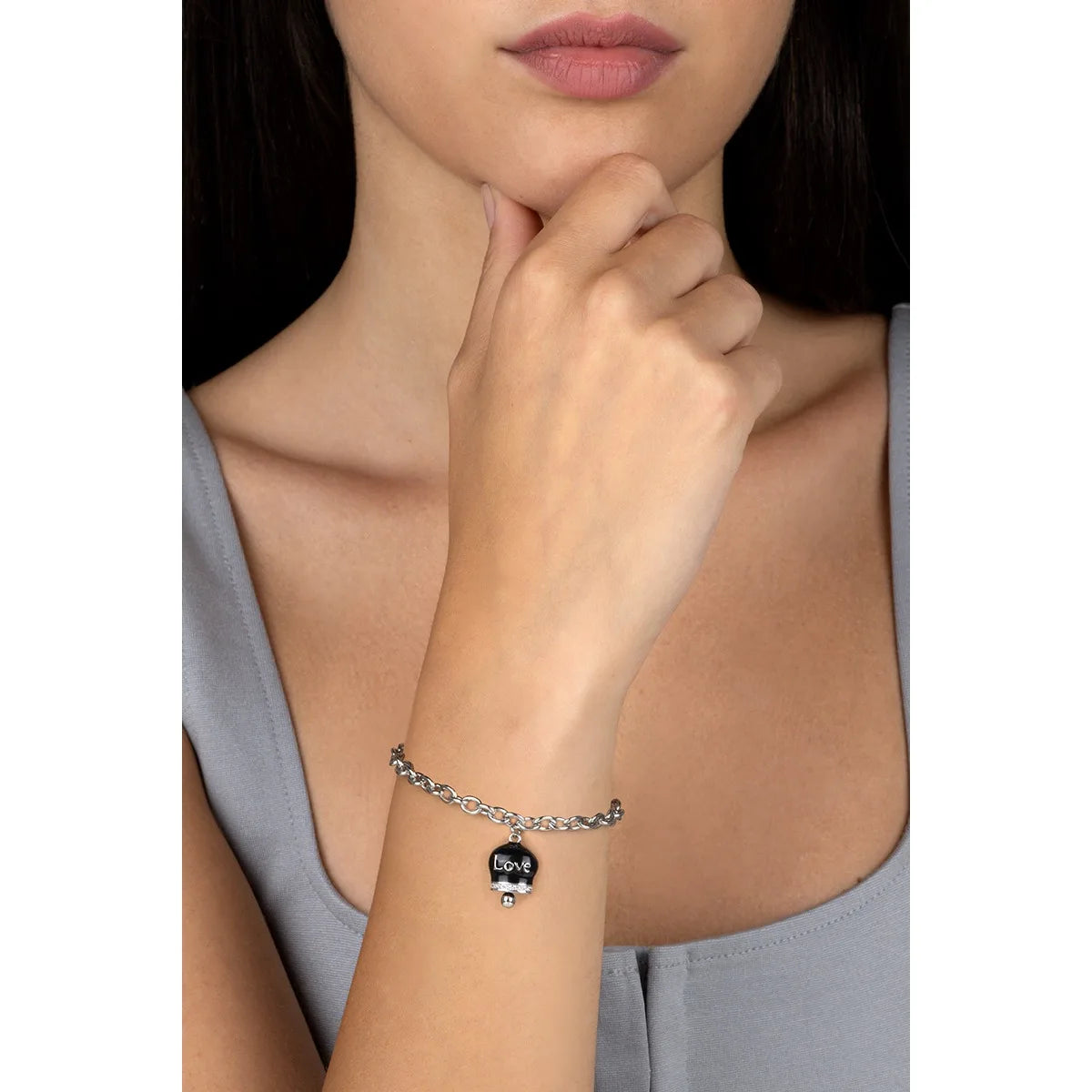 Bracciale Ops donna con pendente con campana OPSBR-976