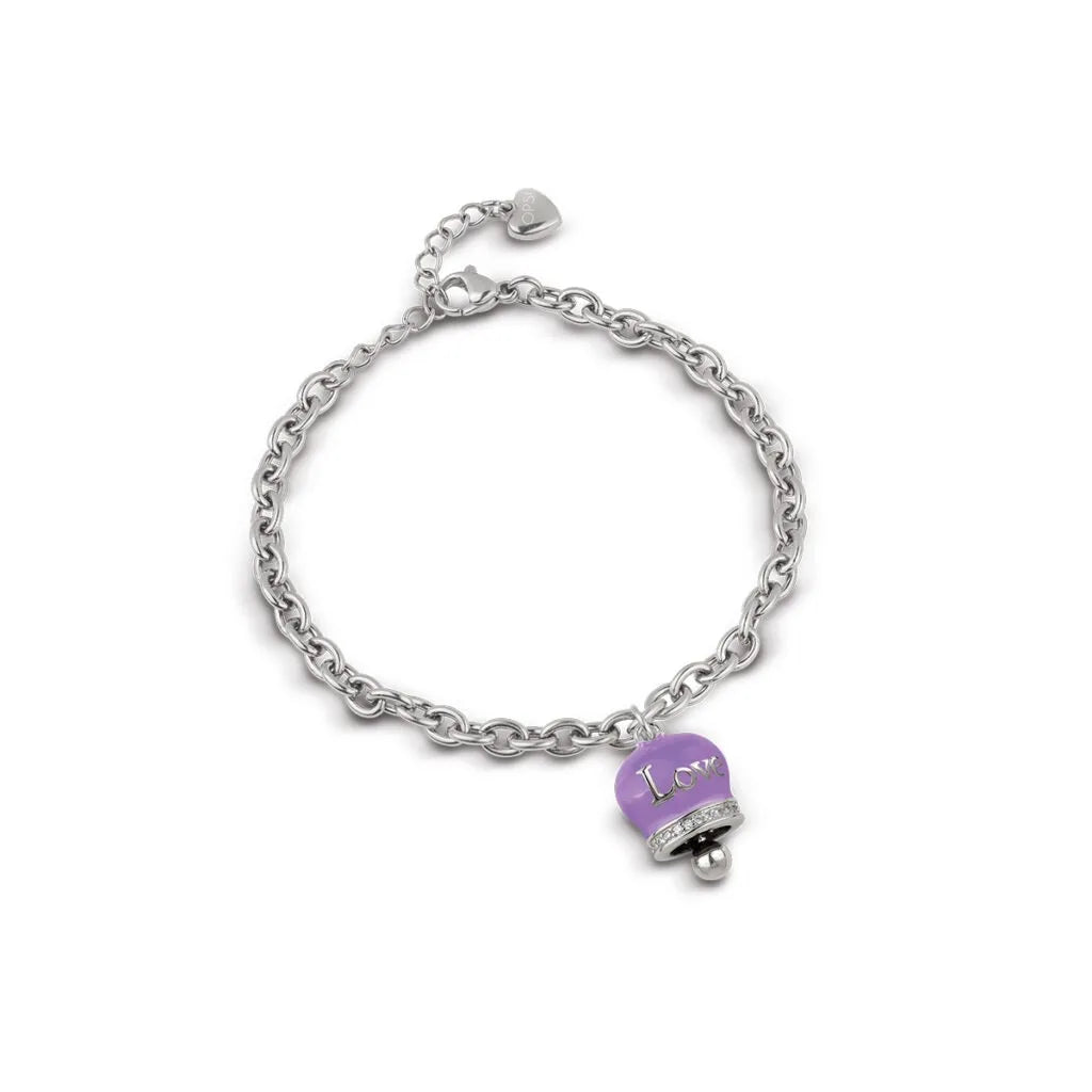 Bracciale Ops donna con pendente con campana OPSBR-980