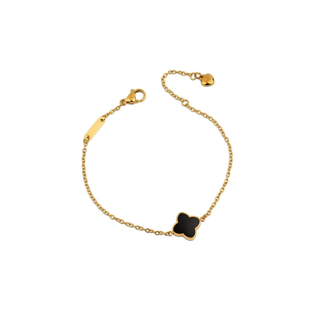 Bracciale Ops donna con pendente quadrifoglio OPSBR-969