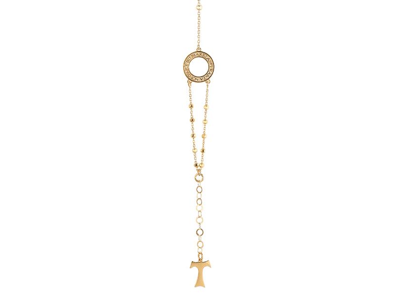 Bracciale Rosario Circum Agios dorato
