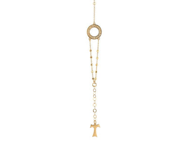 Bracciale Rosario Circum Agios dorato