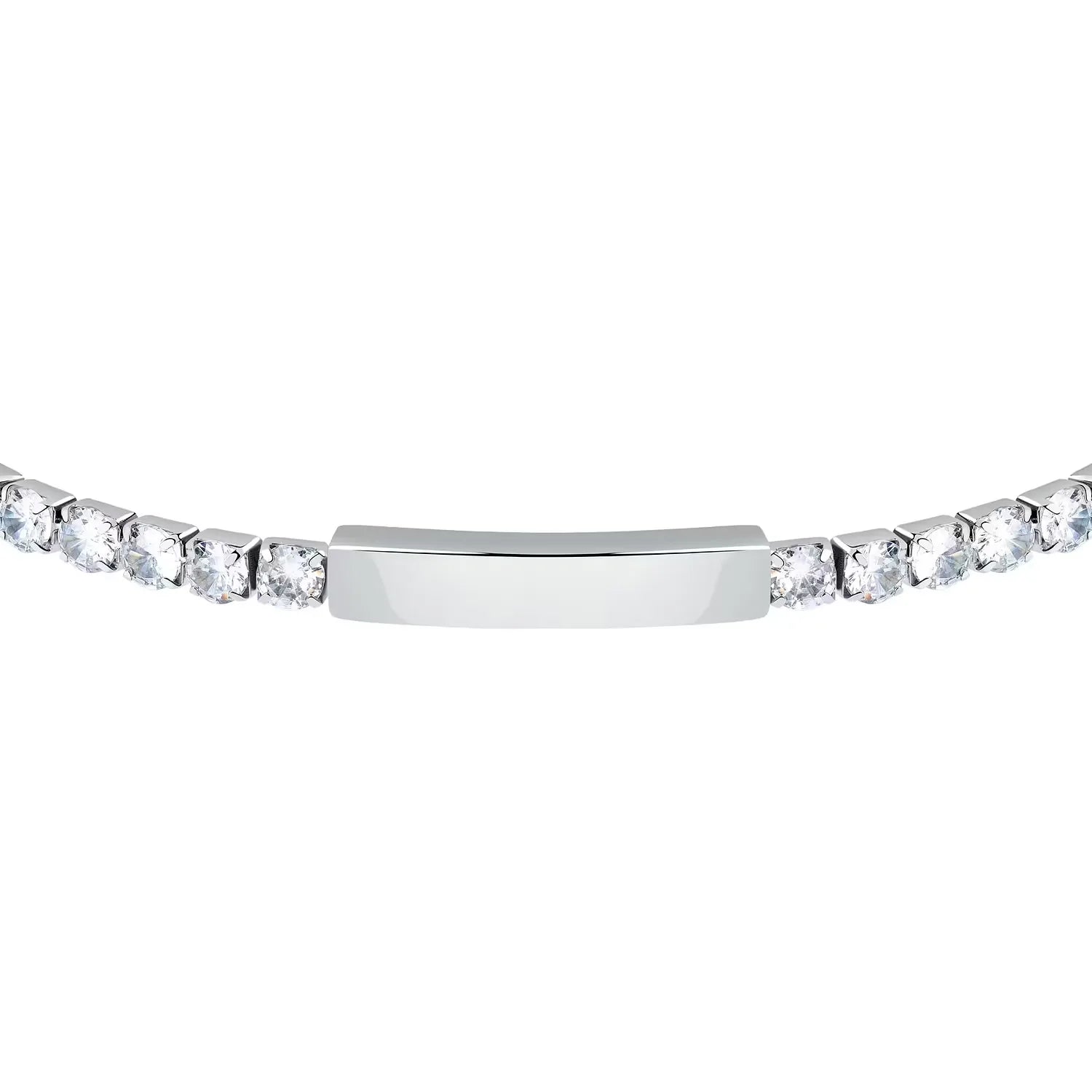 Bracciale Sector tennis con pietre bianche SANN49