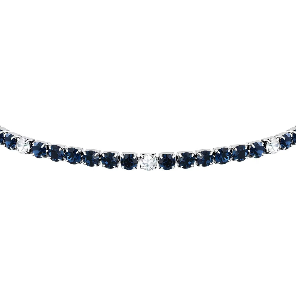 Bracciale Sector tennis con pietre nere SANN53
