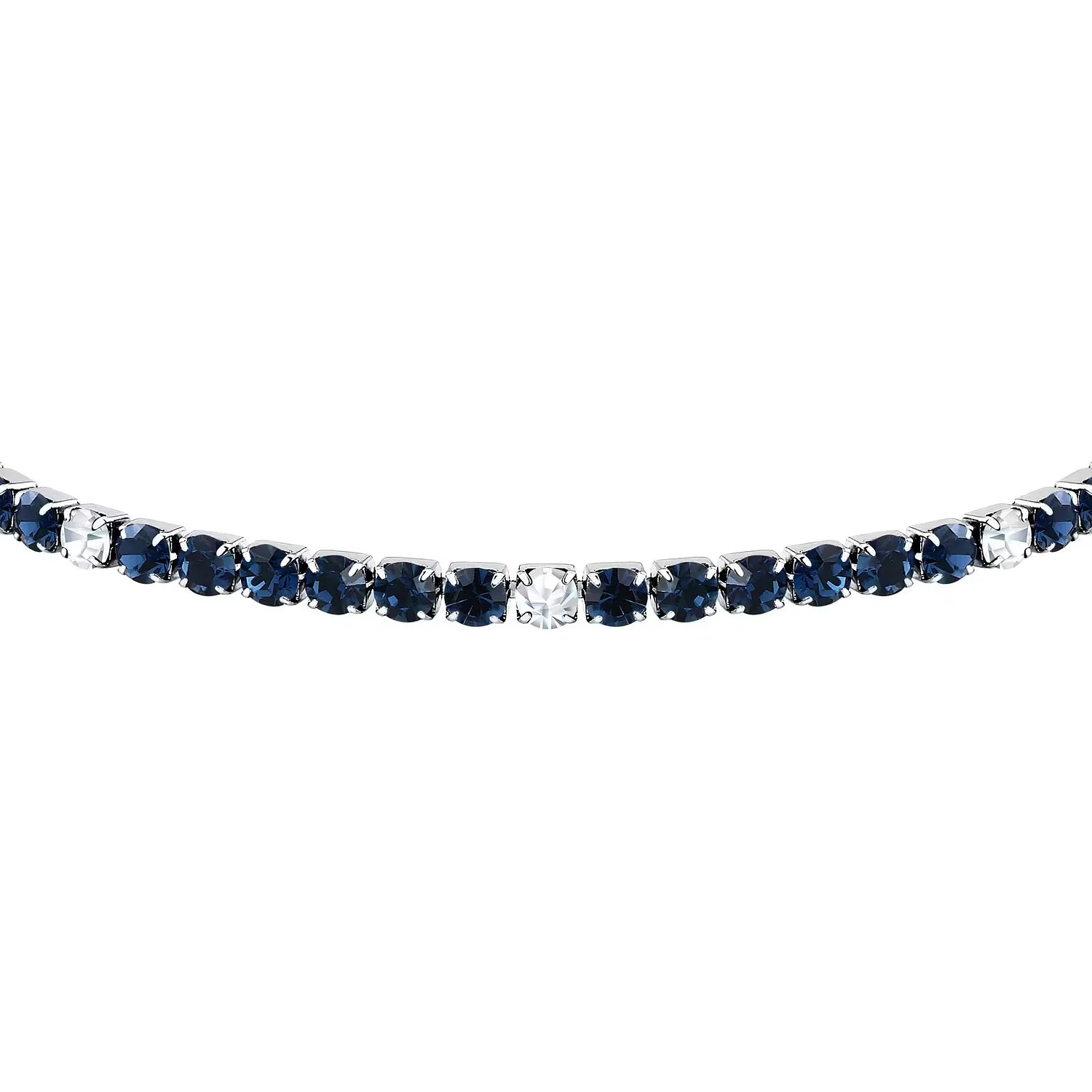 Bracciale Sector tennis con pietre nere SANN53