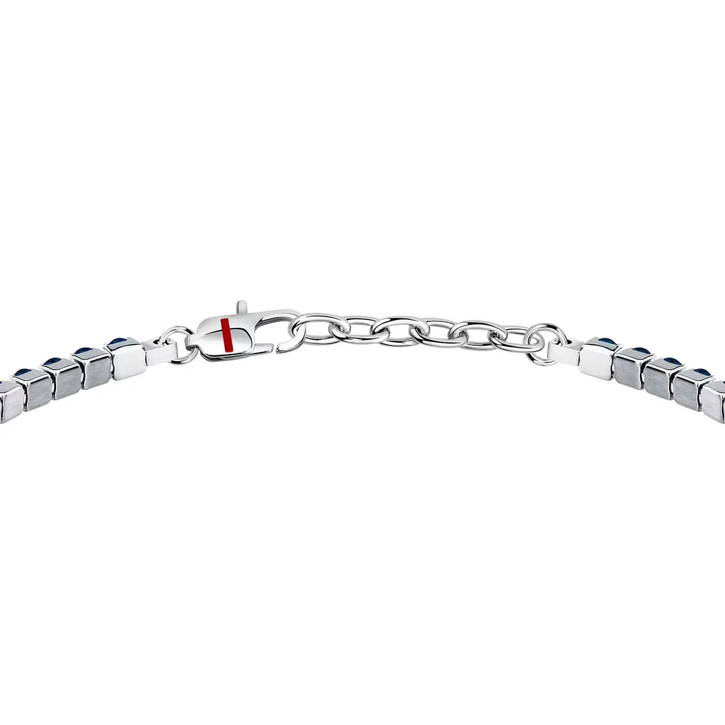 Bracciale Sector tennis con pietre nere SANN53