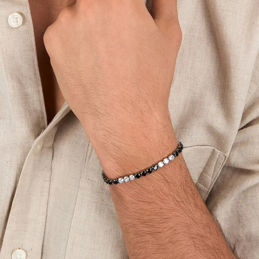 Bracciale Sector tennis con zirconi SANN55