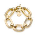 Bracciale Square con finitura a righe Unoaerre donna 2154