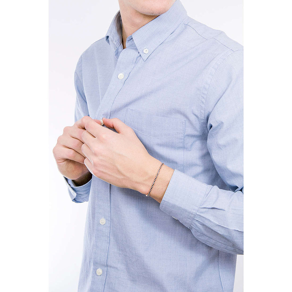 Bracciale tennis uomo argento 925 gioiello Comete Tennis ubr 901