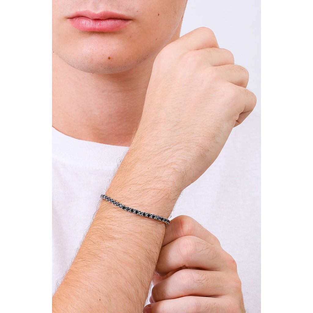 Comete Tennis Herrenarmband 925er Silber ubr 993 m18