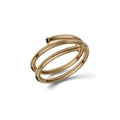 Bracciale Tubogas tre giri dorato Unoaerre 2849
