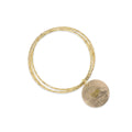Unoaerre 0958 Damenarmband aus vergoldeter Bronze mit gravierter Medaille