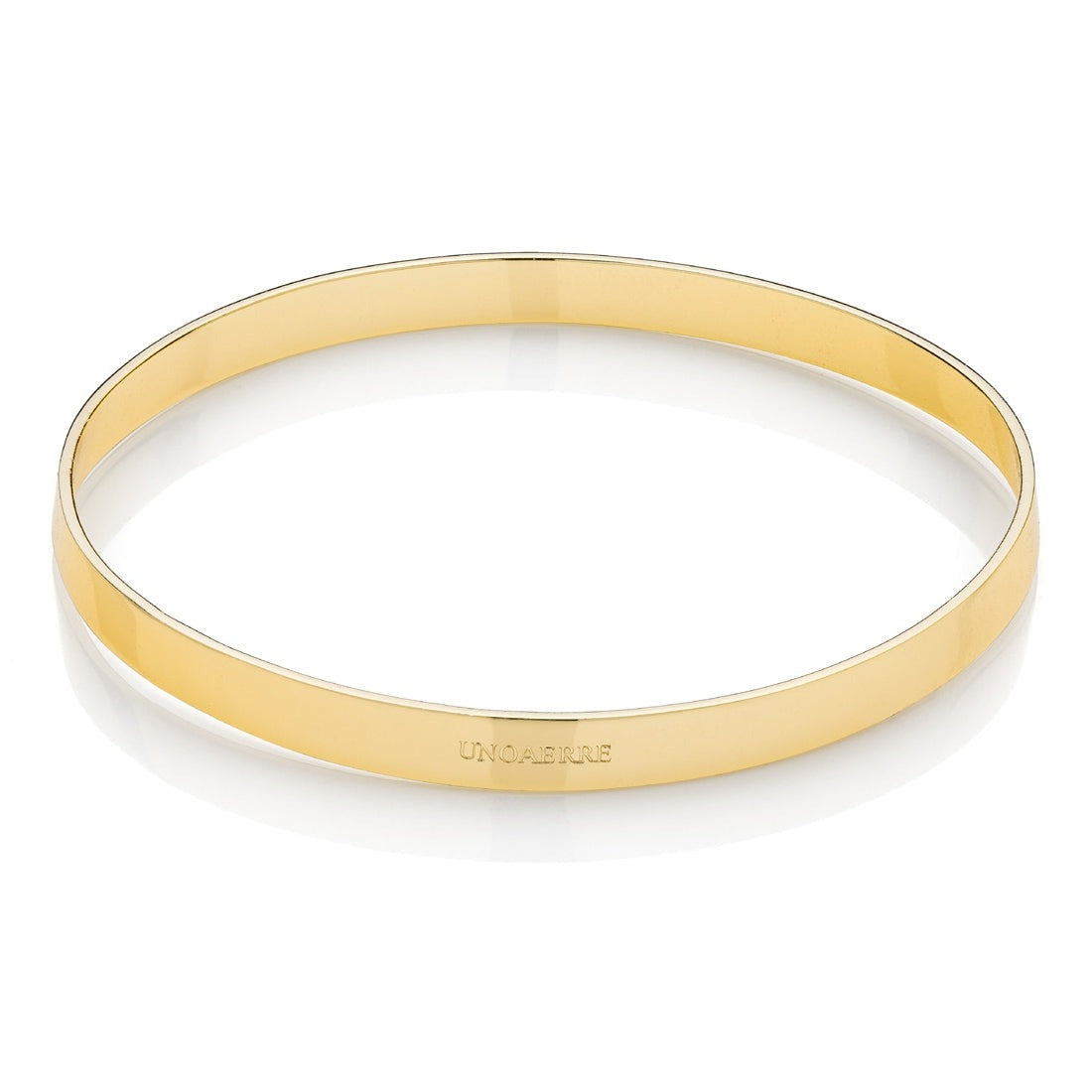 Bracciale Unoaerre donna rigido in bronzo dorato 2416