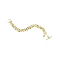 Bracciale Unoaerre donna in maglia rolò Grande bronzo Dorato 1047