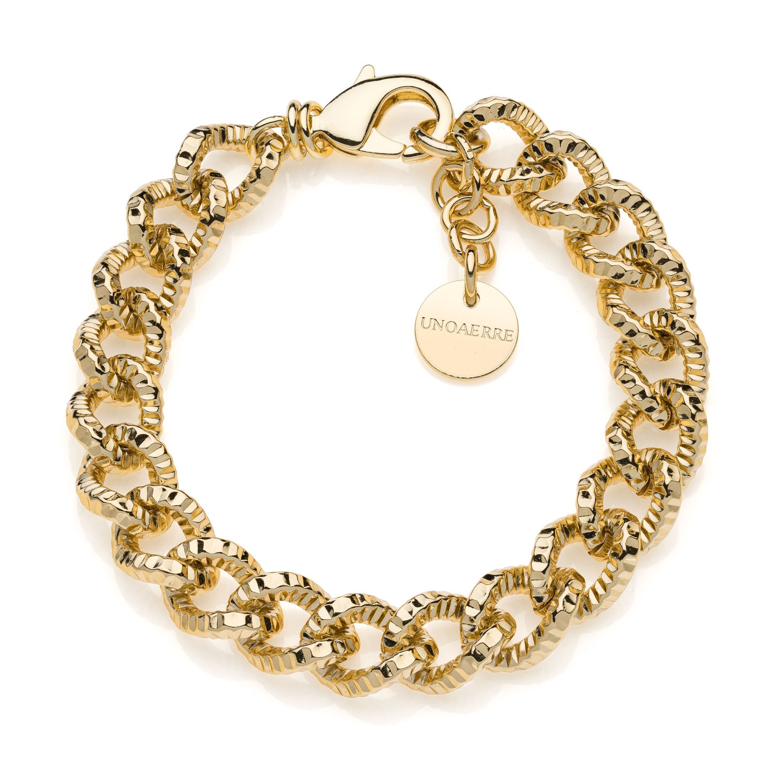 Bracciale Unoaerre donna Groumette diamantato 2203