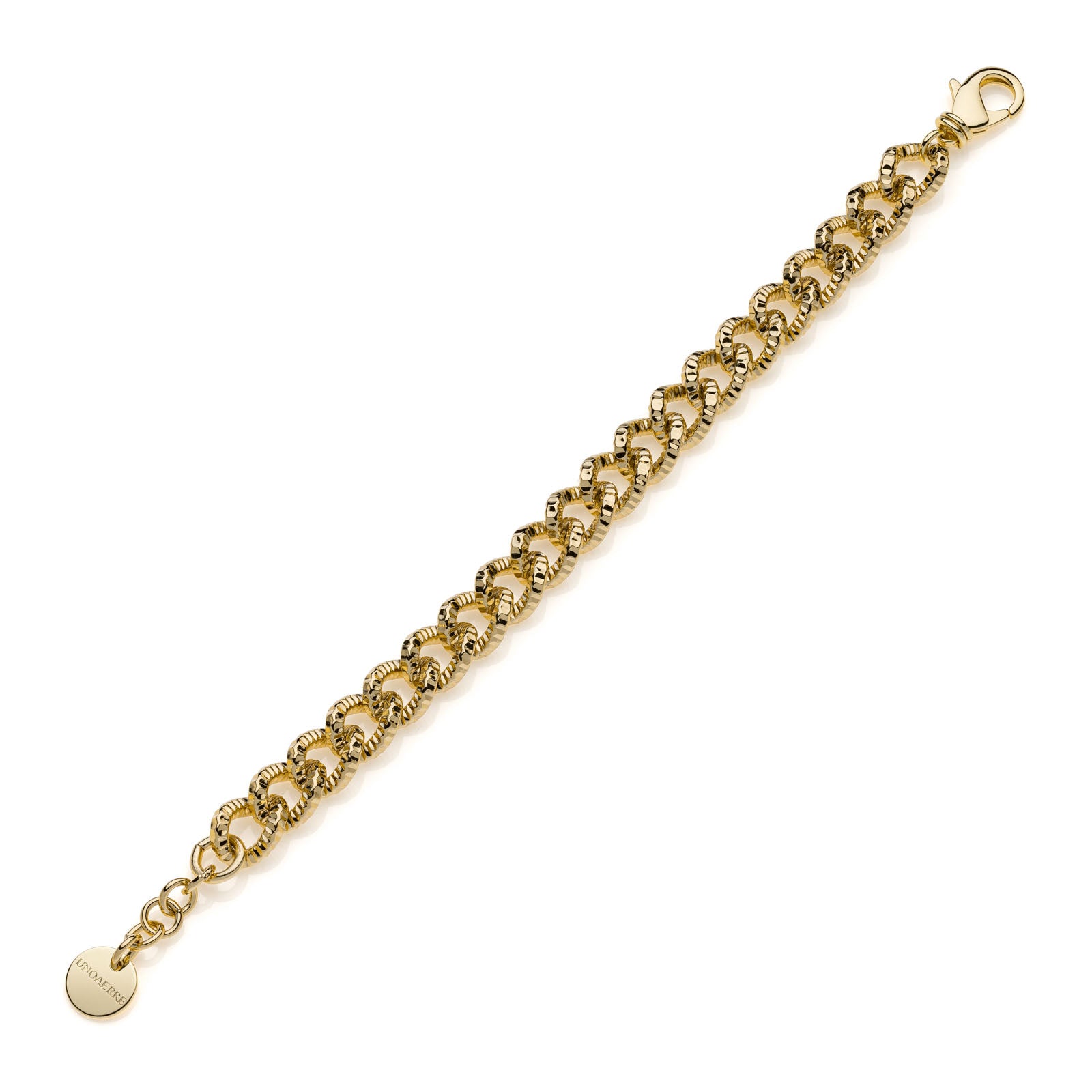 Bracciale Unoaerre donna Groumette diamantato 2203