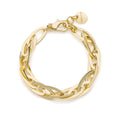 Bracciale Unoaerre donna catena a navette dorato 2342