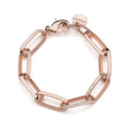 Armband Unoaerre Damen Gliederarmband diamantgeschnitten Roségold 2383