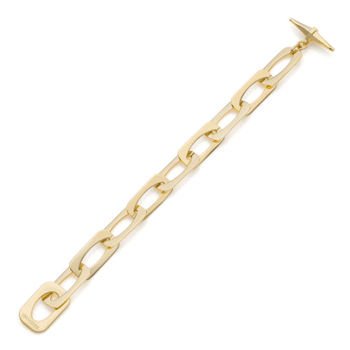 Unoaerre Damenarmband goldfarben Kettenglieder quadratisch 2348