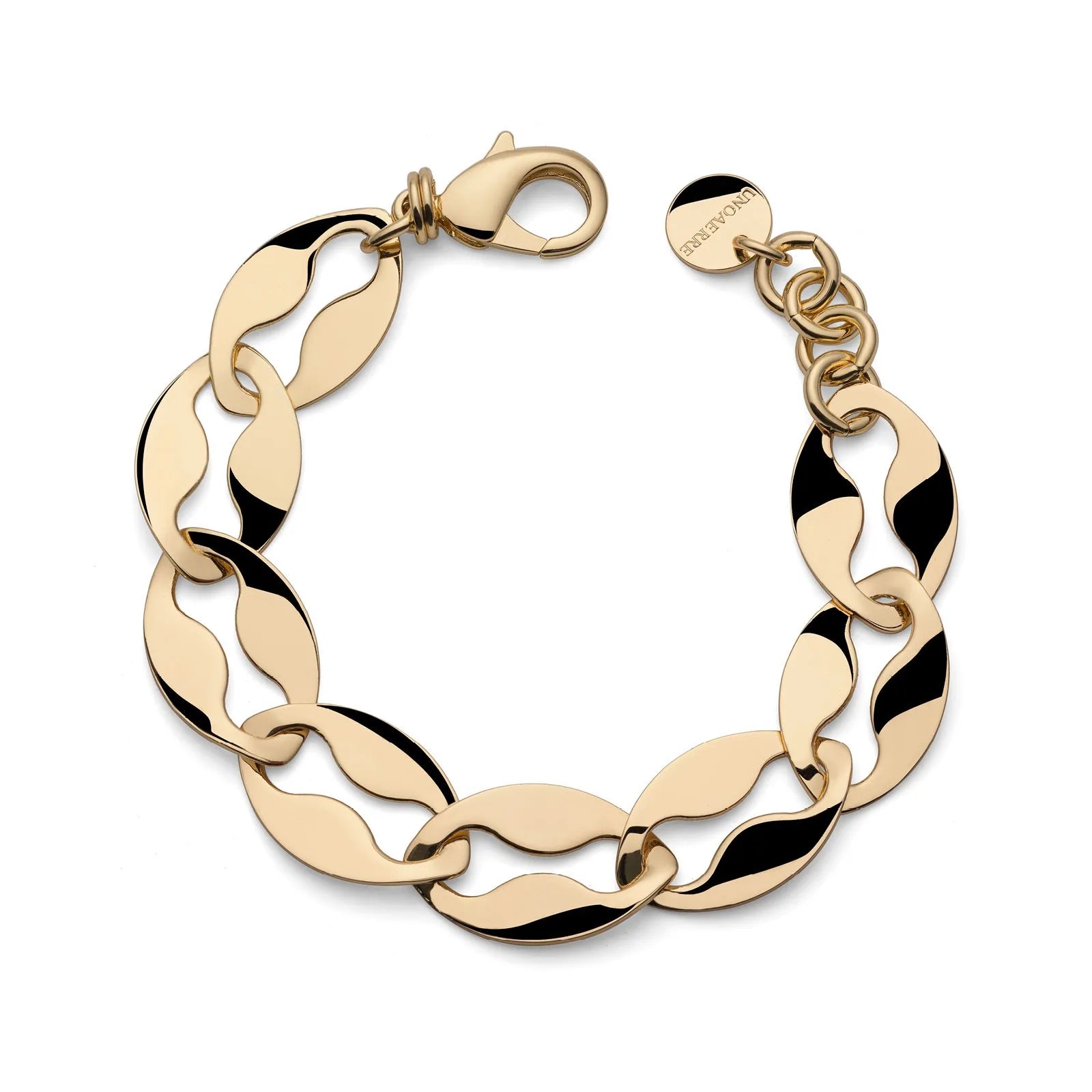 Bracciale Unoaerre donna in bronzo dorato 2649
