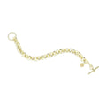 Unoaerre Damenarmband aus vergoldeter Bronze mit Rolo-Gliedern Bronze 1044