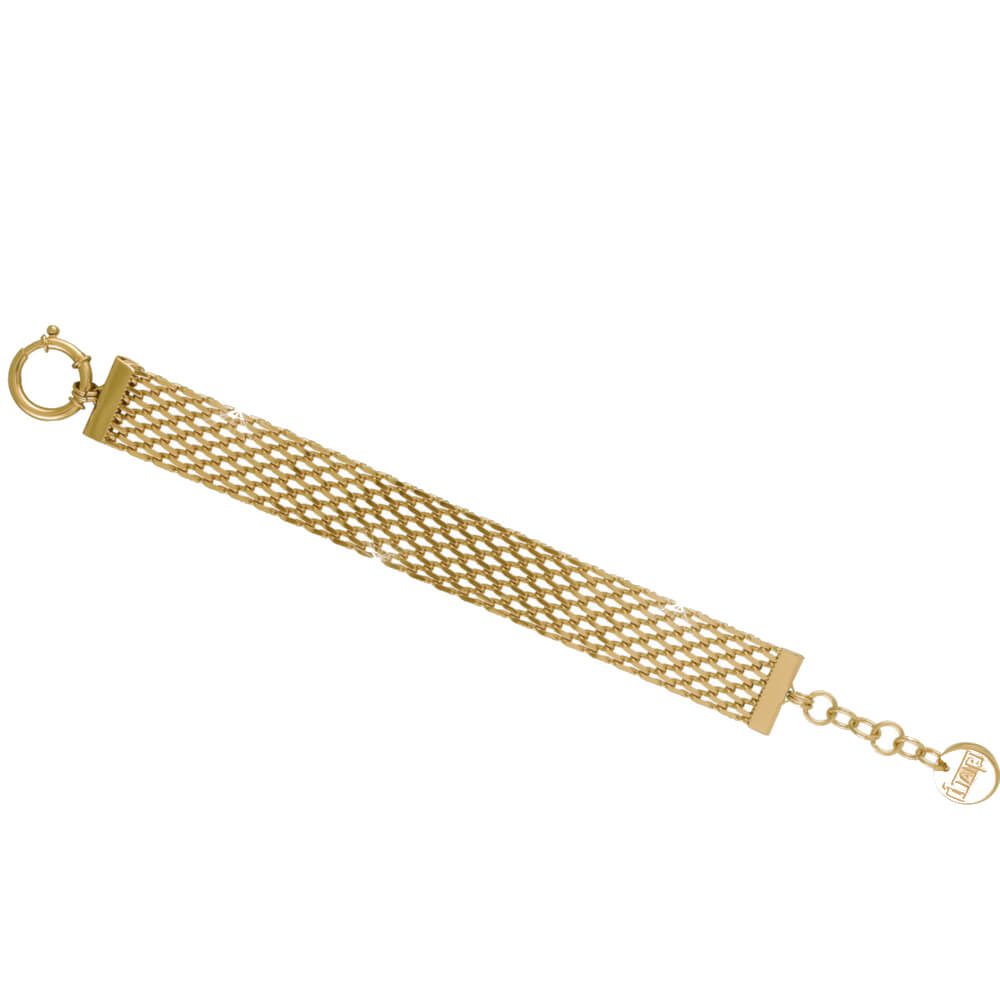 Unoaerre Armband aus Bronze mit Panzerkette – Bronze – 1367