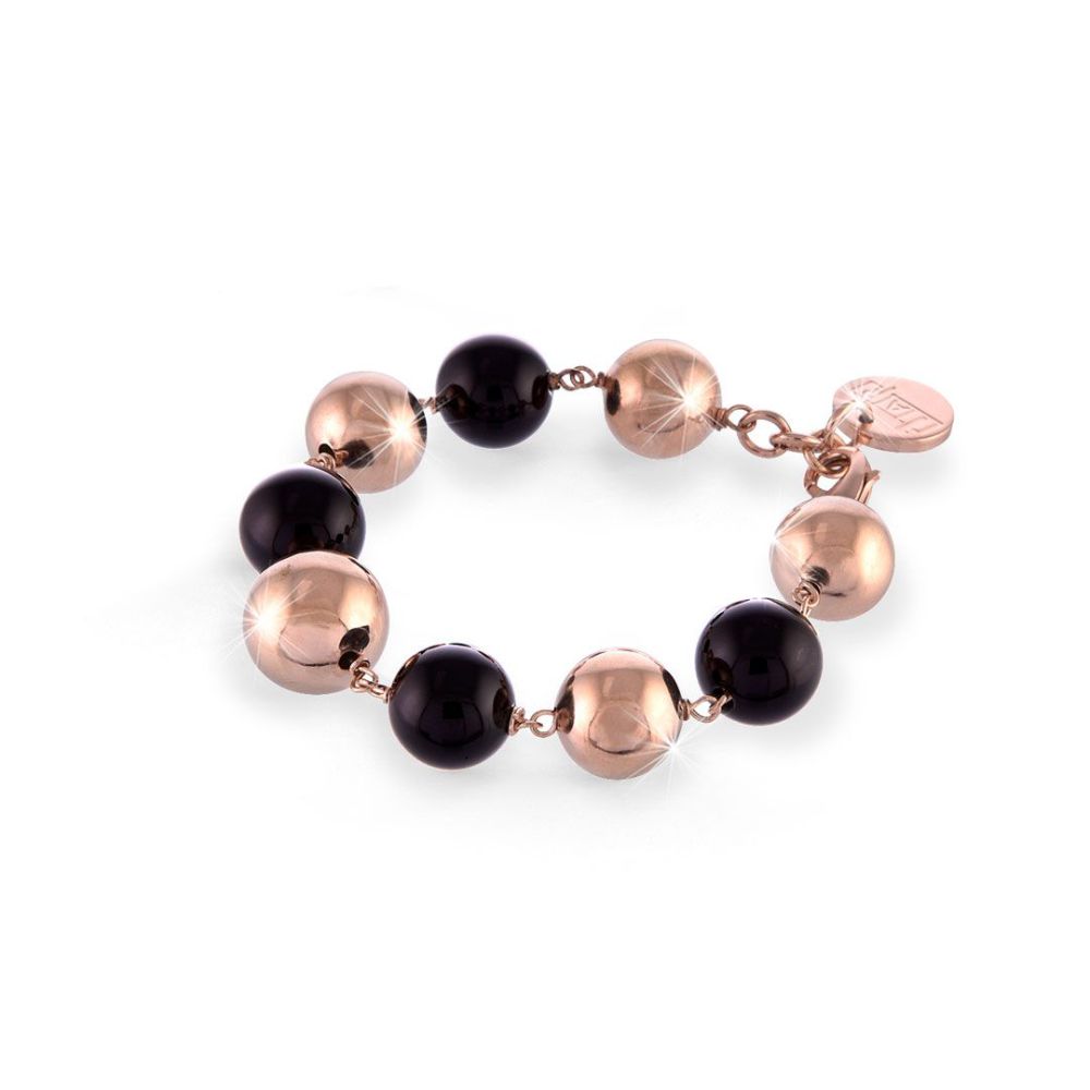Bracciale Unoaerre in Bronzo con Sfere Smaltate – Bronze – 1450
