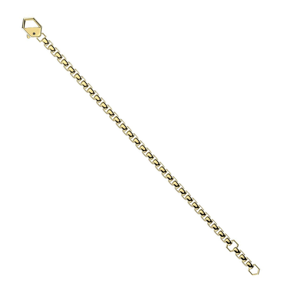 Herren-Kettenarmband mit Diamanten Bikkembergs Skin SKIB02GG