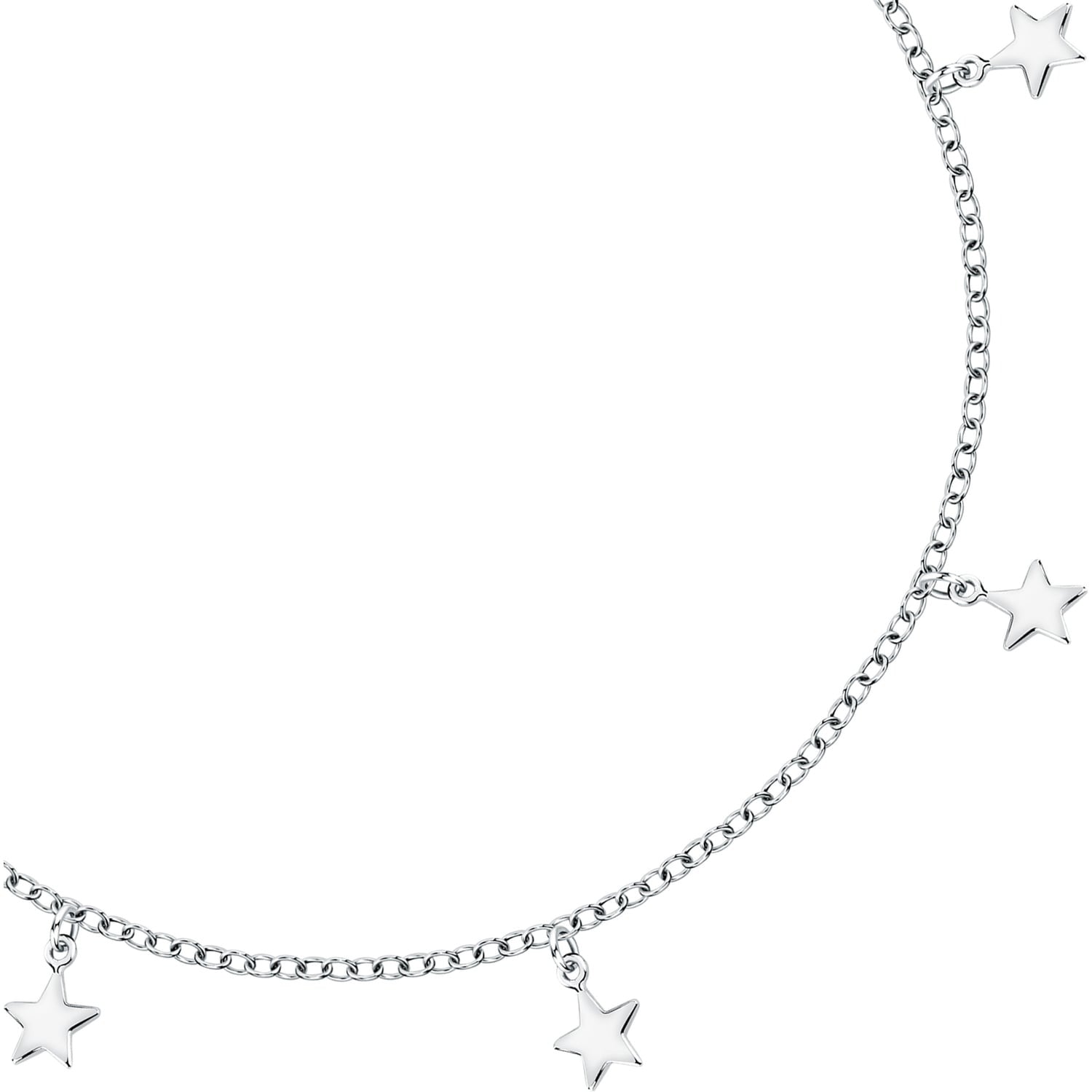 Bracciale argento donna Le petite story con ciondolo stelle lps05awv18