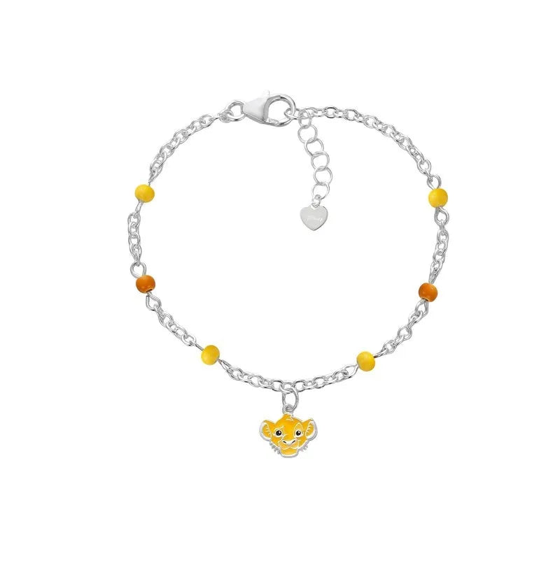 Disney König der Löwen Kinderarmband aus 925er Silber bs00105sl-47.cs