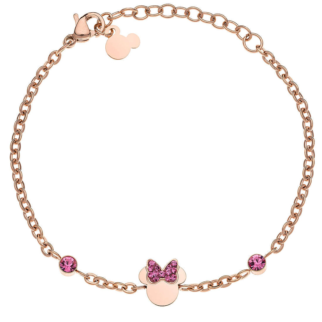 Bracciale bambina gioielli Disney mickey and minnie b600588prpl-b.cs