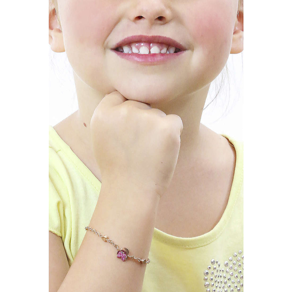 Bracciale bambina gioielli Disney mickey and minnie b600588prpl-b.cs