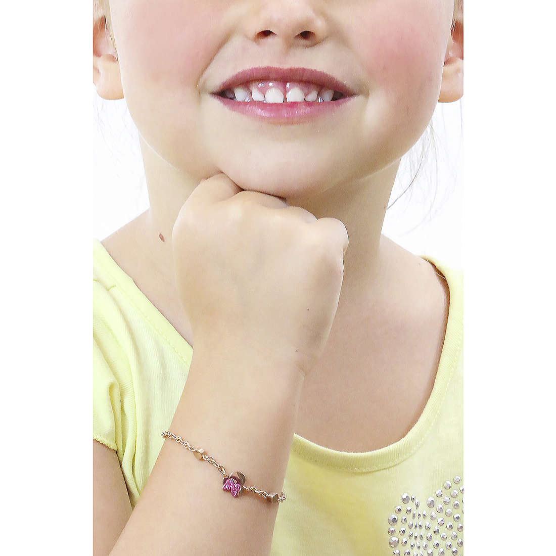 Bracciale bambina gioielli Disney mickey and minnie b600588prpl-b.cs