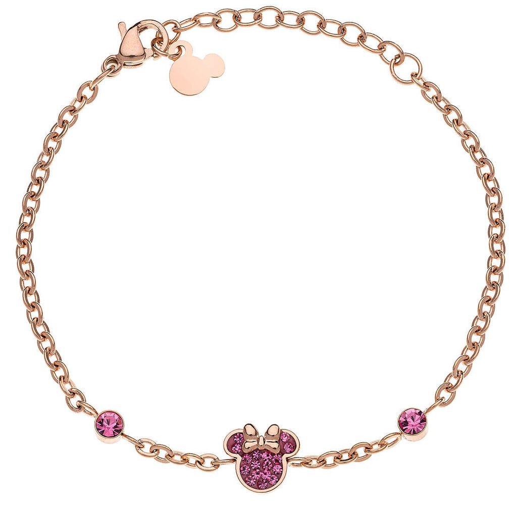 Bracciale bambina gioielli Disney mickey and minnie b600589prpl-b.cj