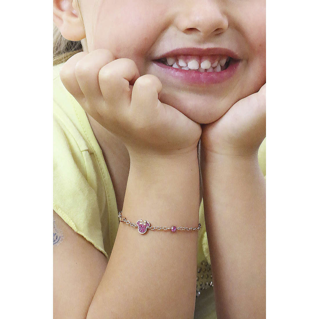 Bracciale bambina gioielli Disney mickey and minnie b600589prpl-b.cj