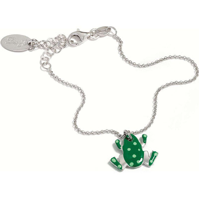 Bracciale bambino gioielli in argento 925 rana Liujo blj047