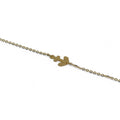 Bracciale bambino in oro giallo 18 carati con ancora