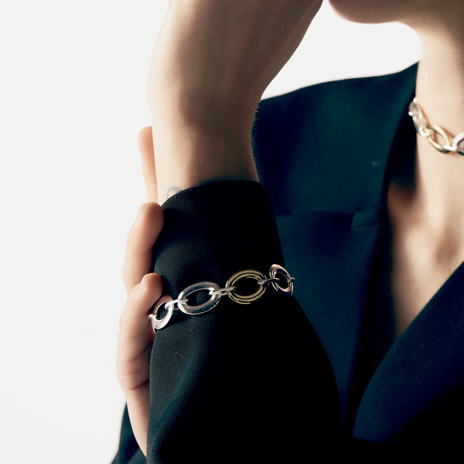 Bracciale bicolore Infinity Unoaerre donna 2254