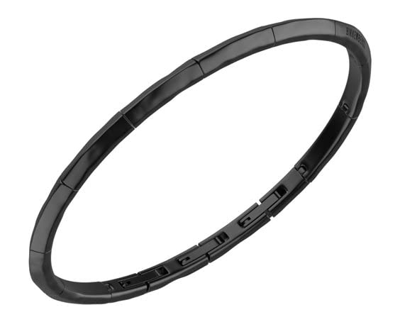 Bracciale bikkembergs uomo black acciaio e diamante hab03bb