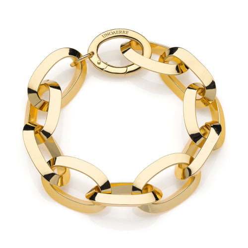 Bracciale catena con maxi maglie ovali Unoaerre donna 2142