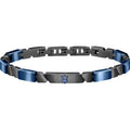 Herrenarmband Kette Silber 925 Maserati Schmuckstück jm221atz01