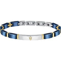 Bracciale catena uomo argento 925 gioiello Maserati jm221atz02