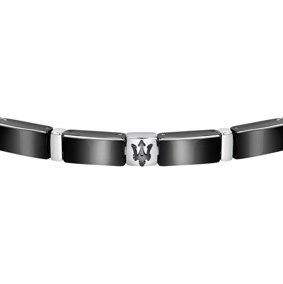 Bracciale catena uomo argento 925 gioiello Maserati jm221atz04