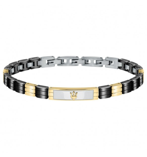 Herrenarmband Kette Silber 925 Schmuck Maserati jm221atz06