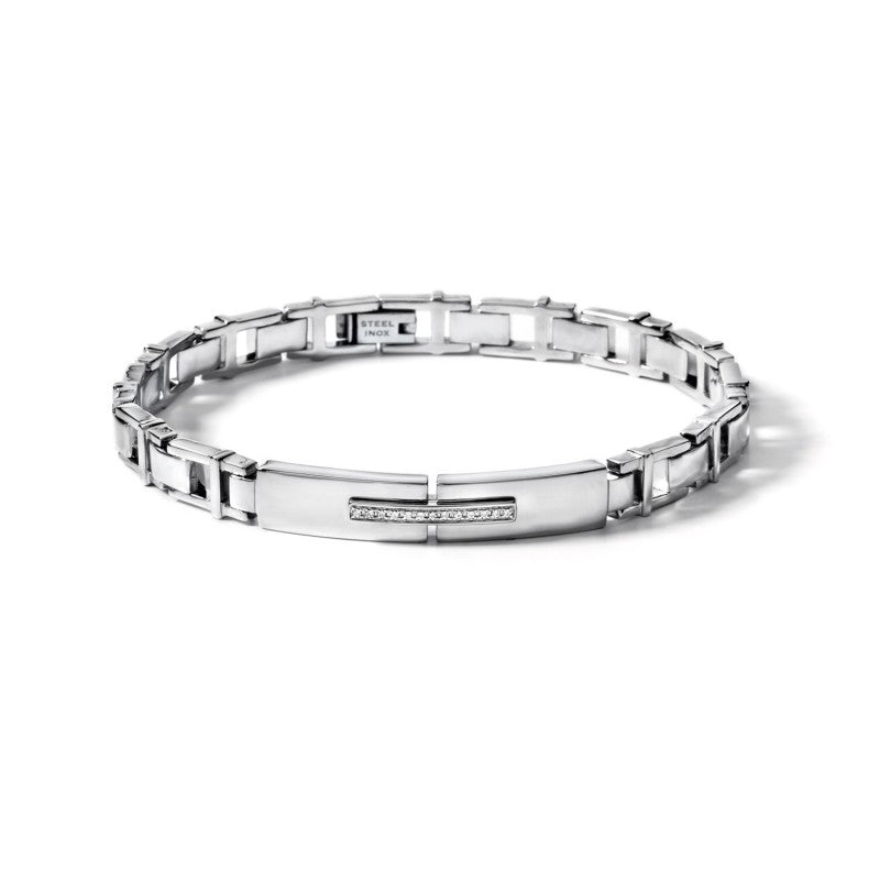 Bracciale comete uomo ubr 366 acciaio senior diamanti
