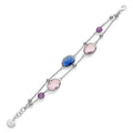 Armband mit rosa und blauen Steinen Unoaerre Damen 2257
