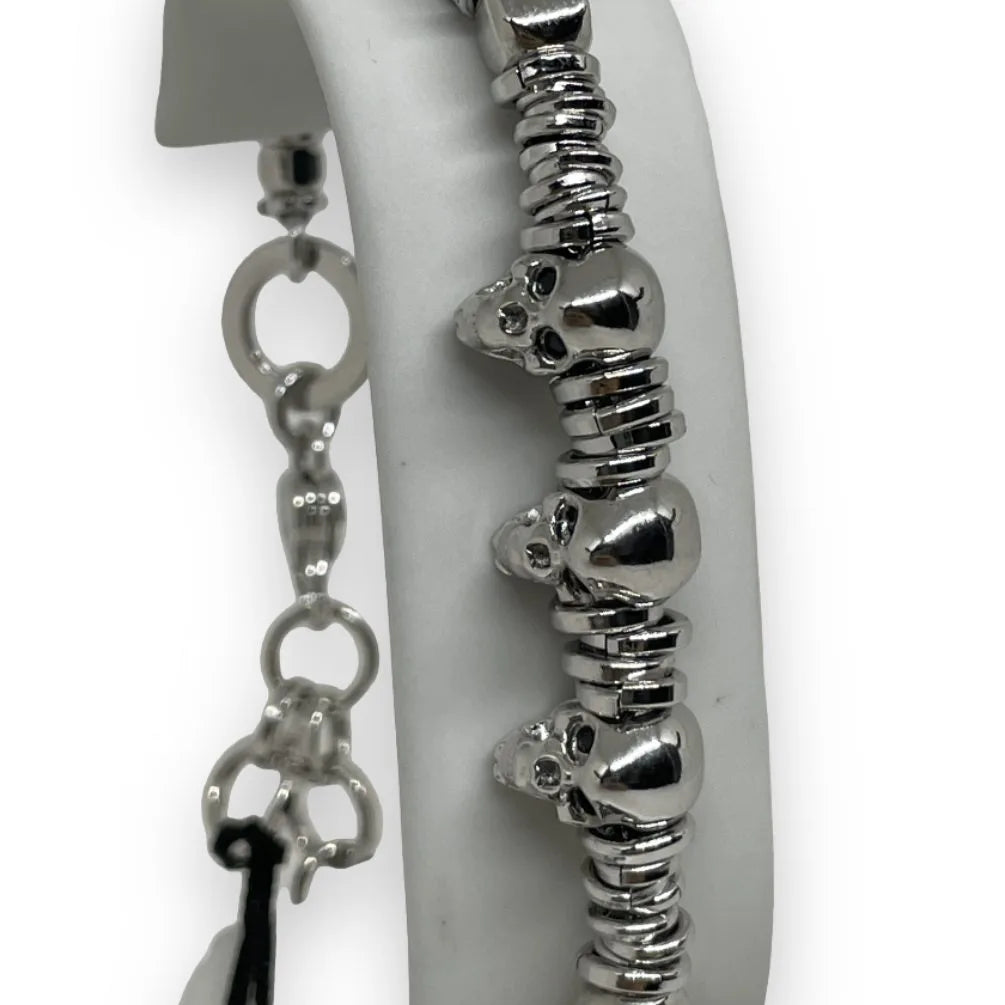 Bracciale da uomo Elegante con teschi Maria Cristina Sterling B7041