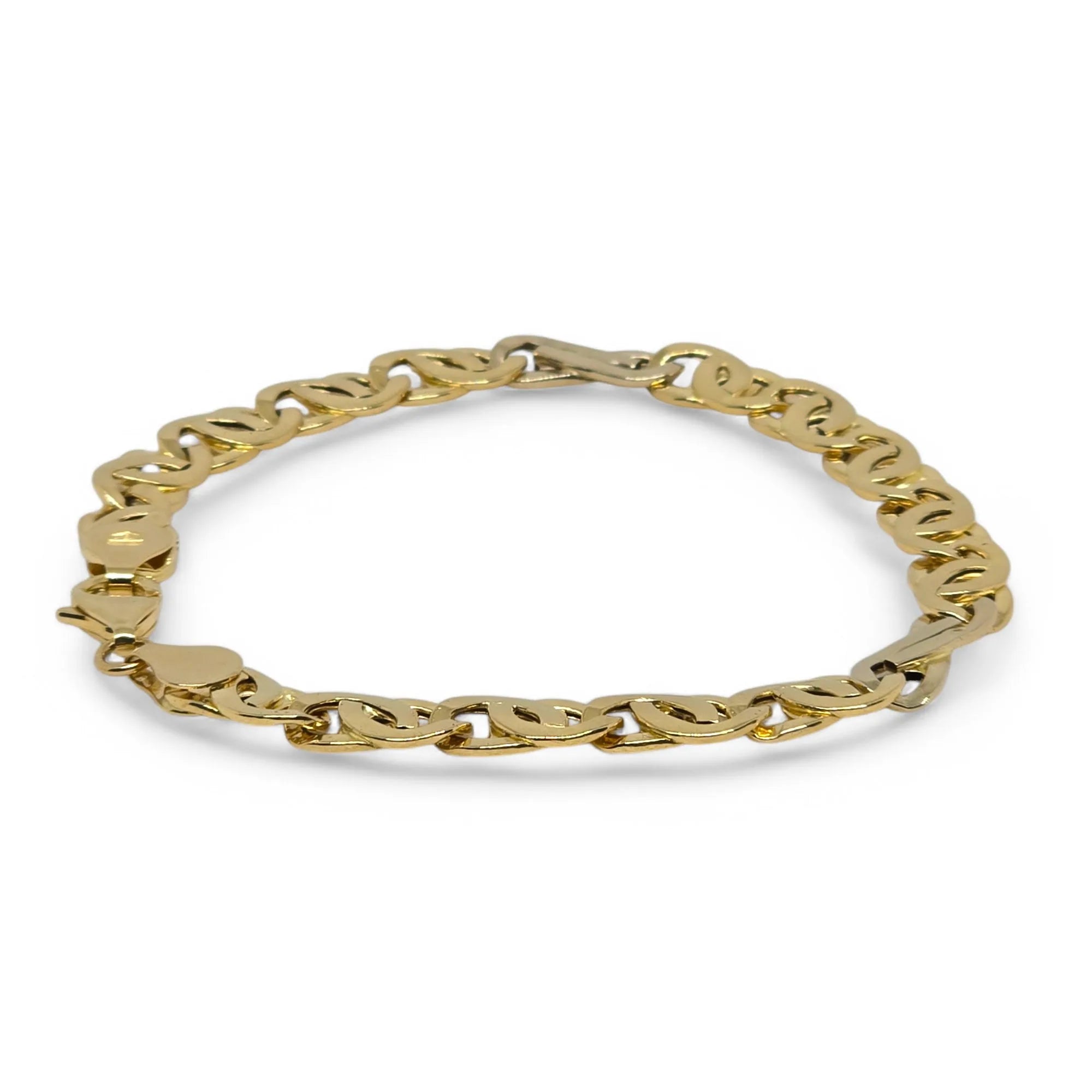 Bracciale da uomo in oro 18kt dal design raffinato