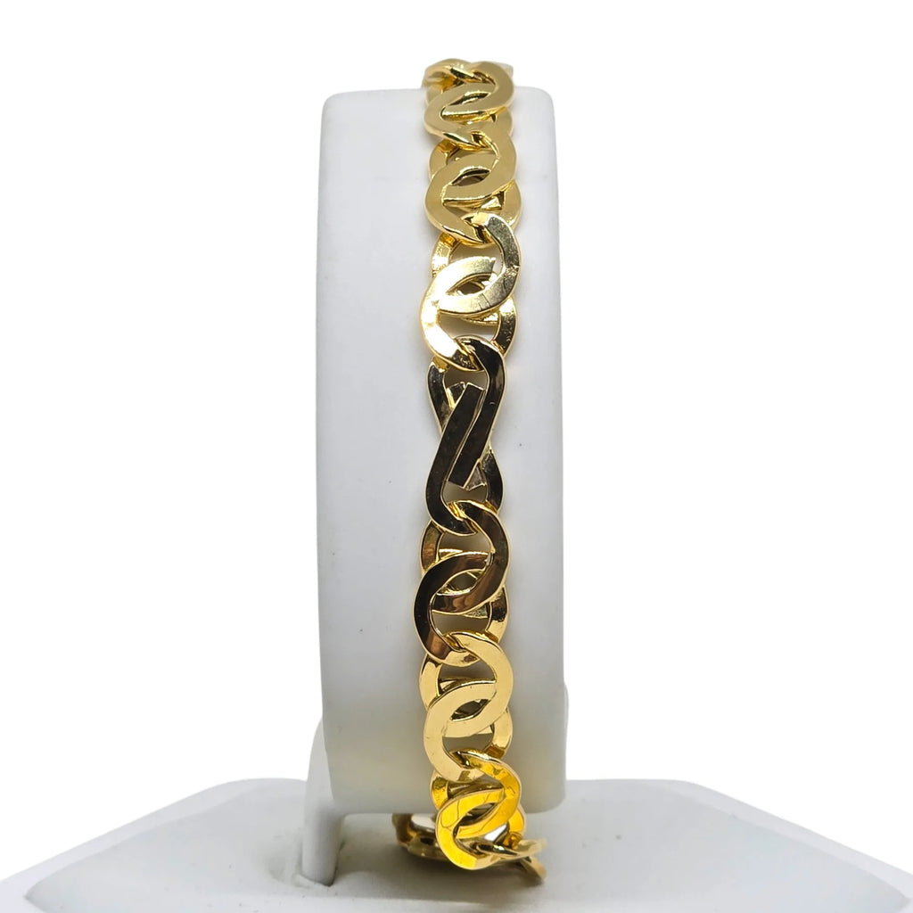 Bracciale da uomo in oro 18kt dal design raffinato
